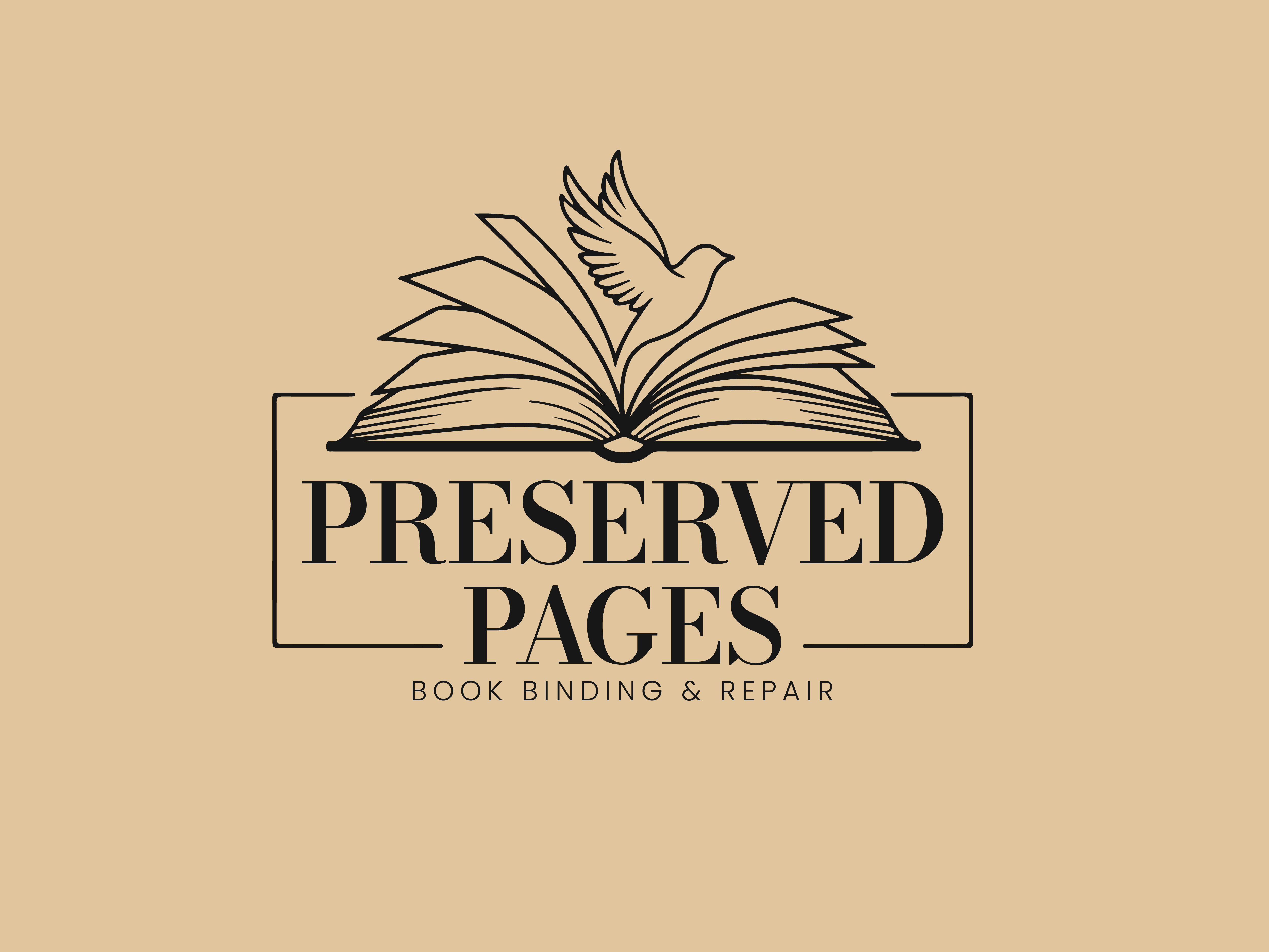 Logo Design by Hasib3509 for Preserved Pages | Design #36491753