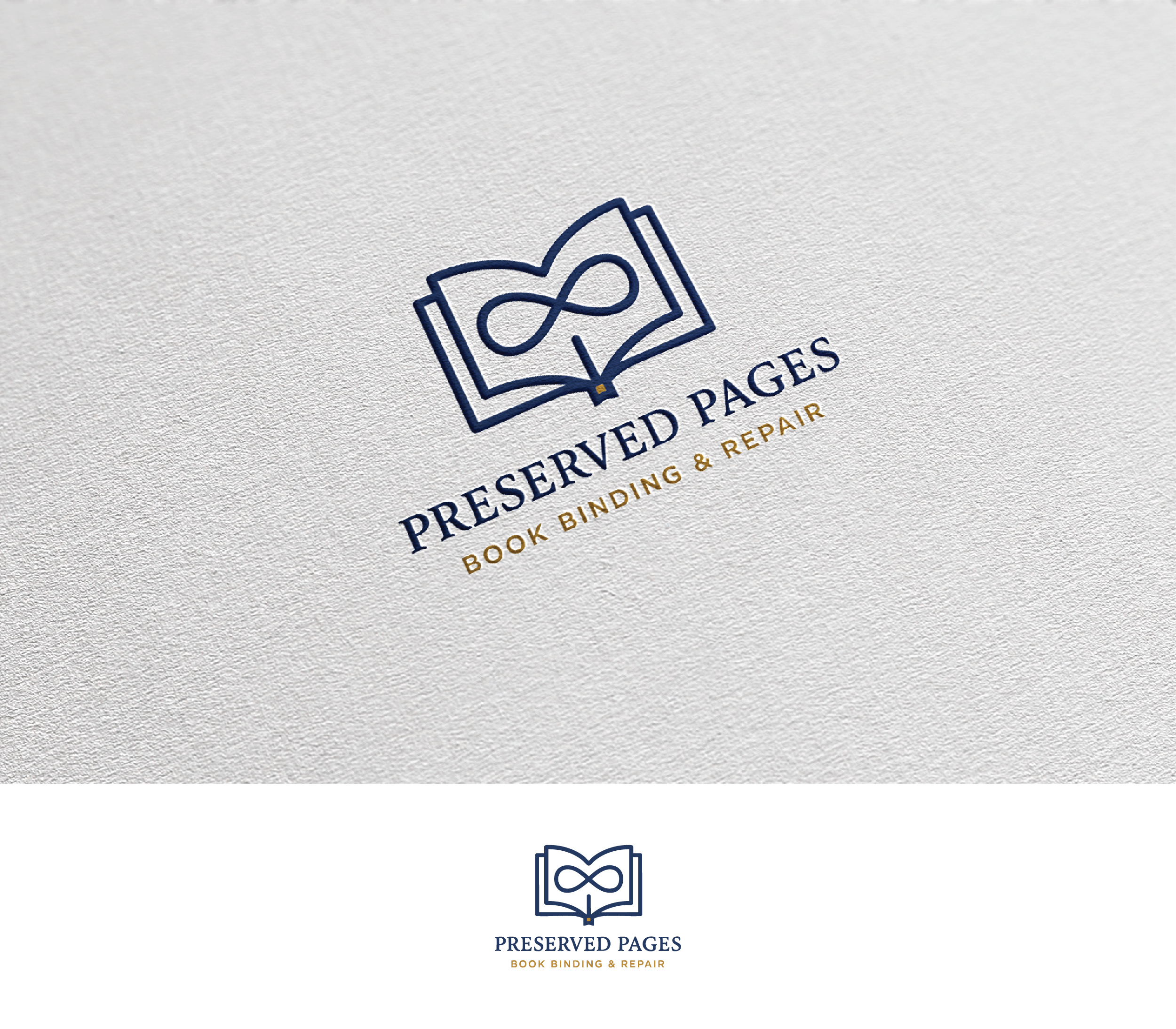 Logo Design by Afsana_Hoque for Preserved Pages | Design #36496919