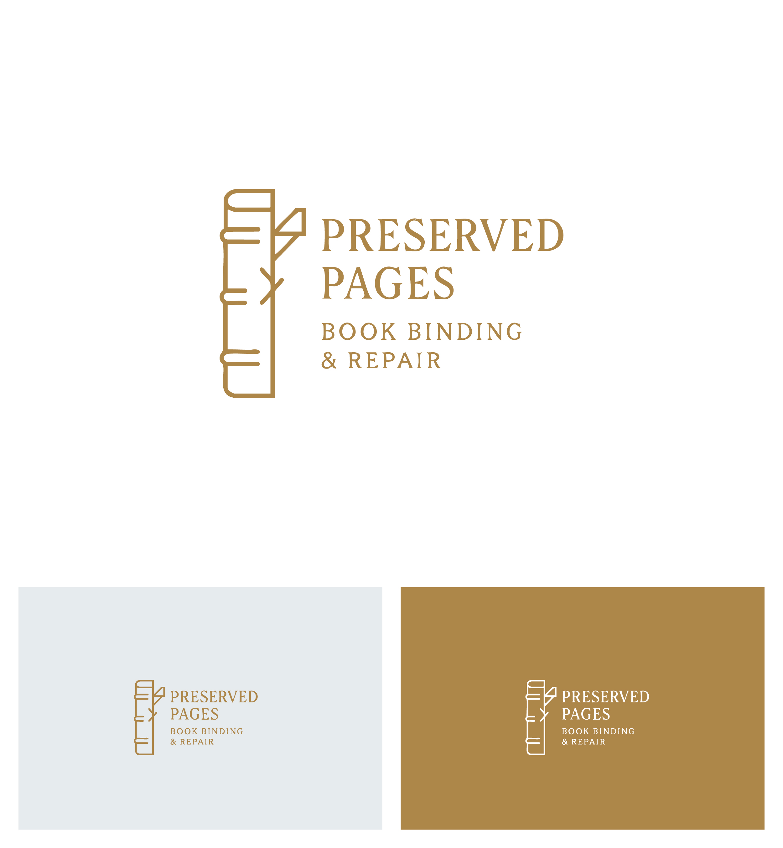 Logo Design by Afsana_Hoque for Preserved Pages | Design #36496922