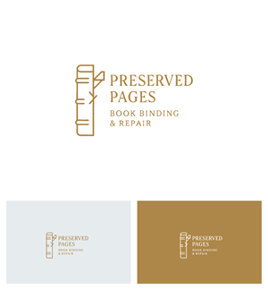 Logo Design by Afsana_Hoque for Preserved Pages | Design: #36496922