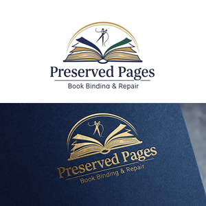 Logo Design by Taha_01 for Preserved Pages | Design #36490997