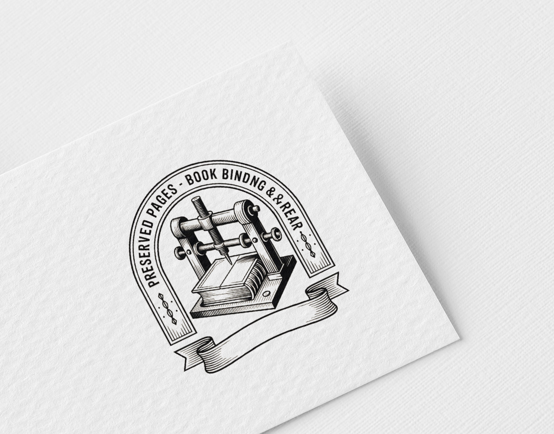 Logo Design by Jena Siraj for Preserved Pages | Design #36493174