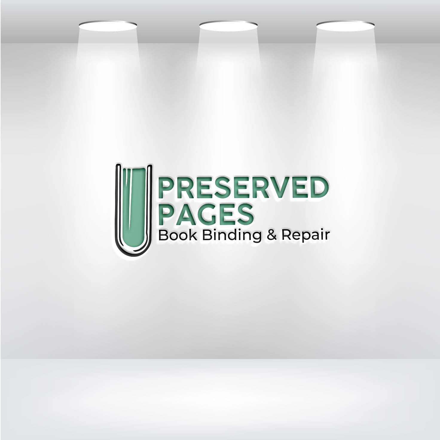 Logo Design by HaveTake for Preserved Pages | Design #36493831