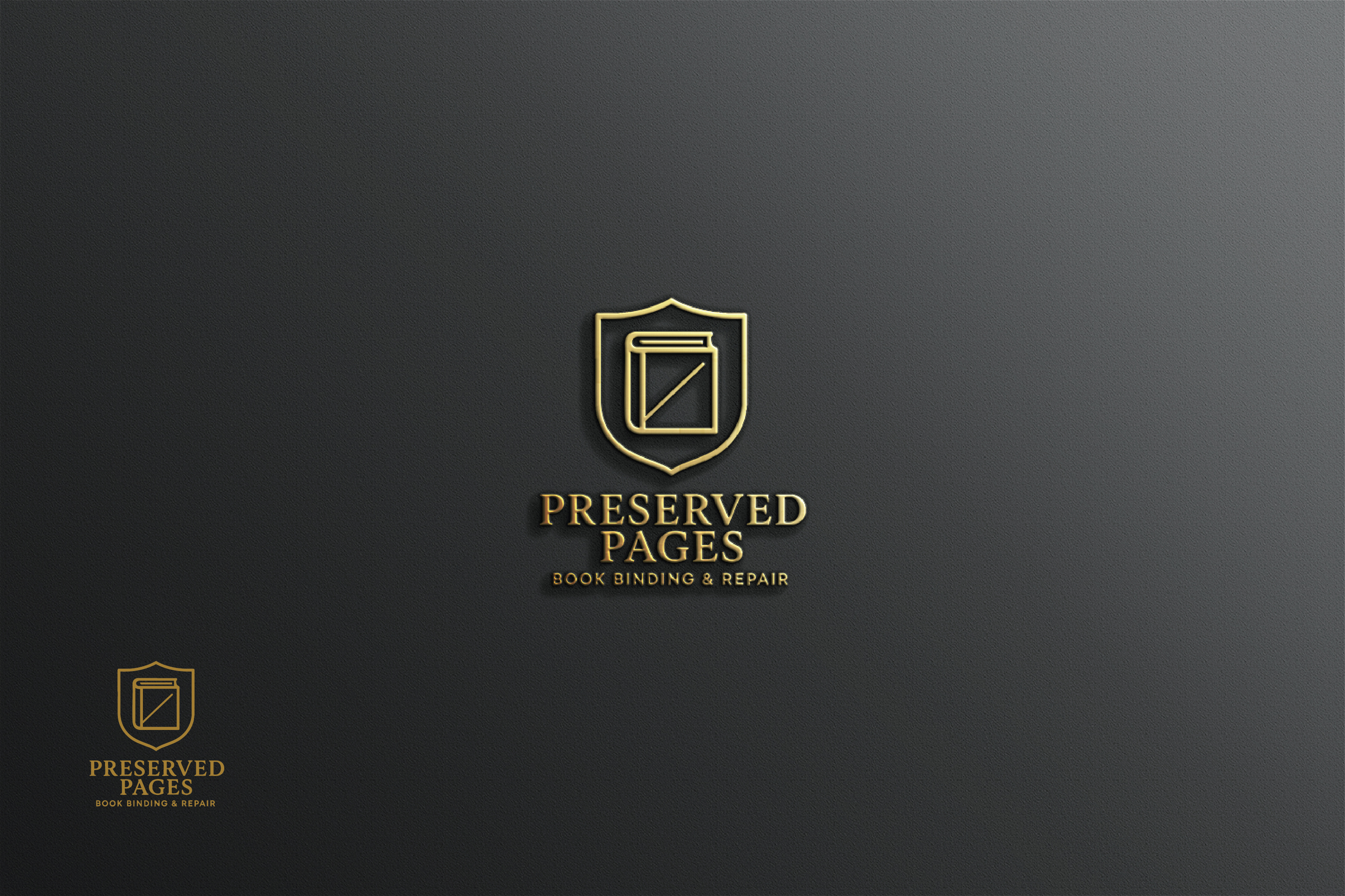 Logo Design by raju.creative for Preserved Pages | Design #36496947