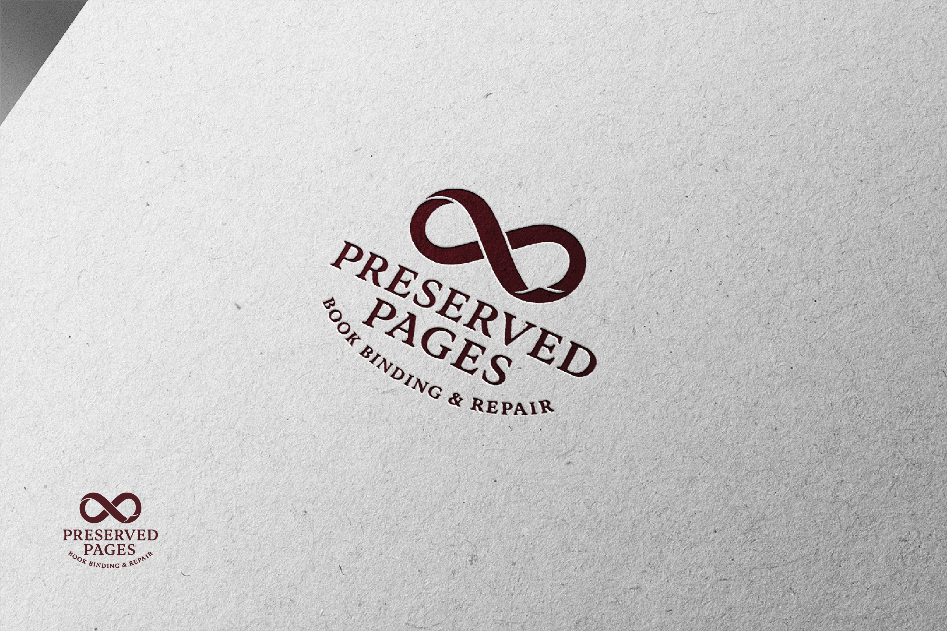 Logo Design by raju.creative for Preserved Pages | Design #36496948