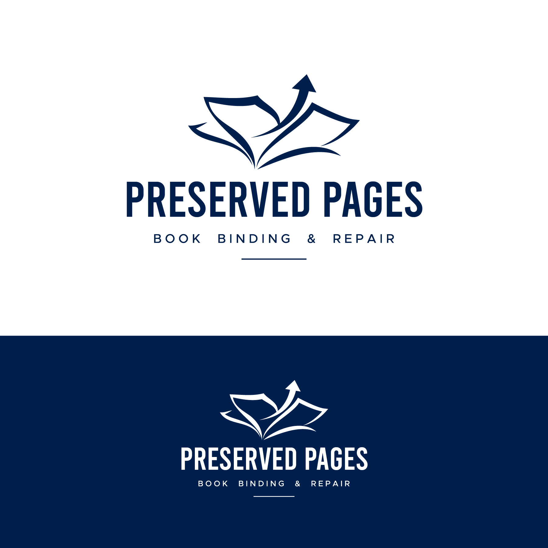 Logo Design by debdesign for Preserved Pages | Design #36506635