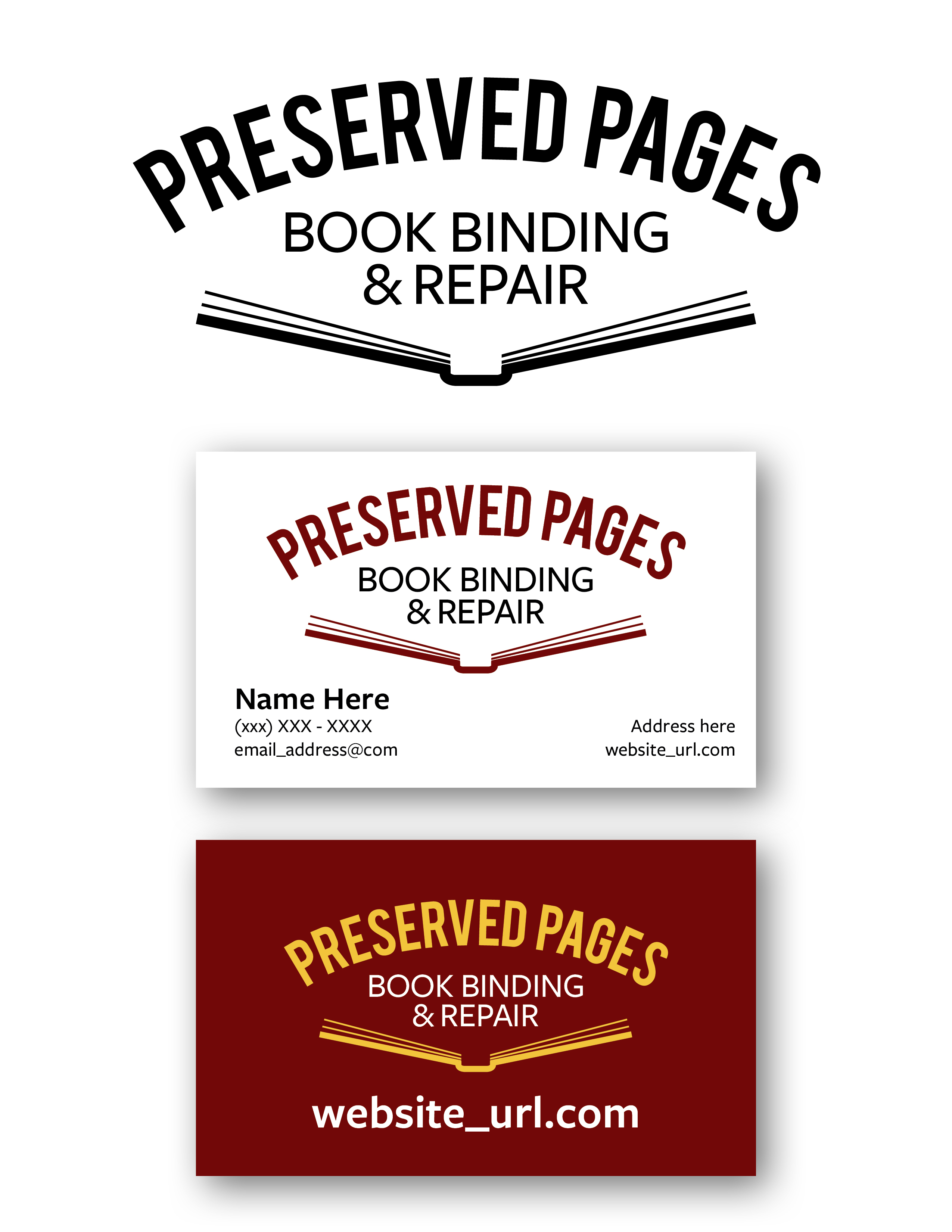 Logo Design by 50ft Monkey for Preserved Pages | Design #36502107