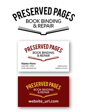 Logo Design by 50ft Monkey for Preserved Pages | Design: #36502107