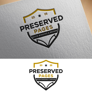 Logo Design by fly  design for Preserved Pages | Design: #36492735