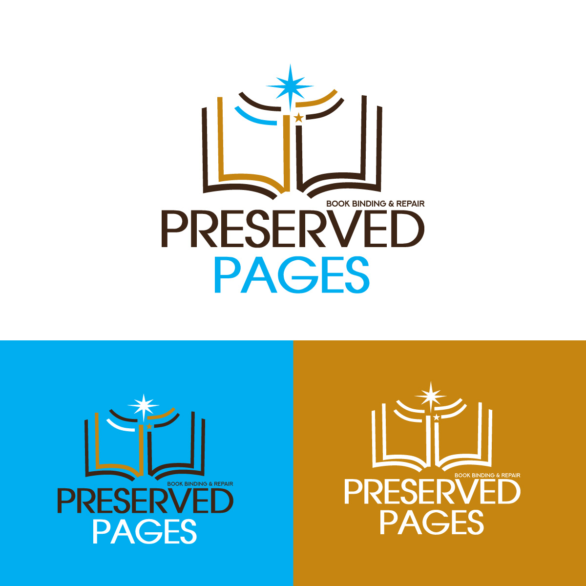 Logo Design by fly  design for Preserved Pages | Design #36492746