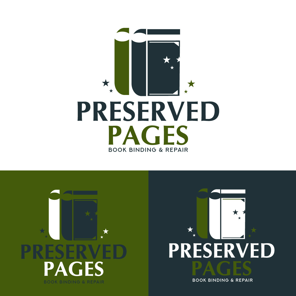 Logo Design by fly  design for Preserved Pages | Design #36492747
