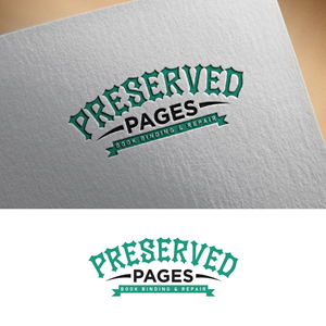 Logo Design by fly  design for Preserved Pages | Design: #36492749