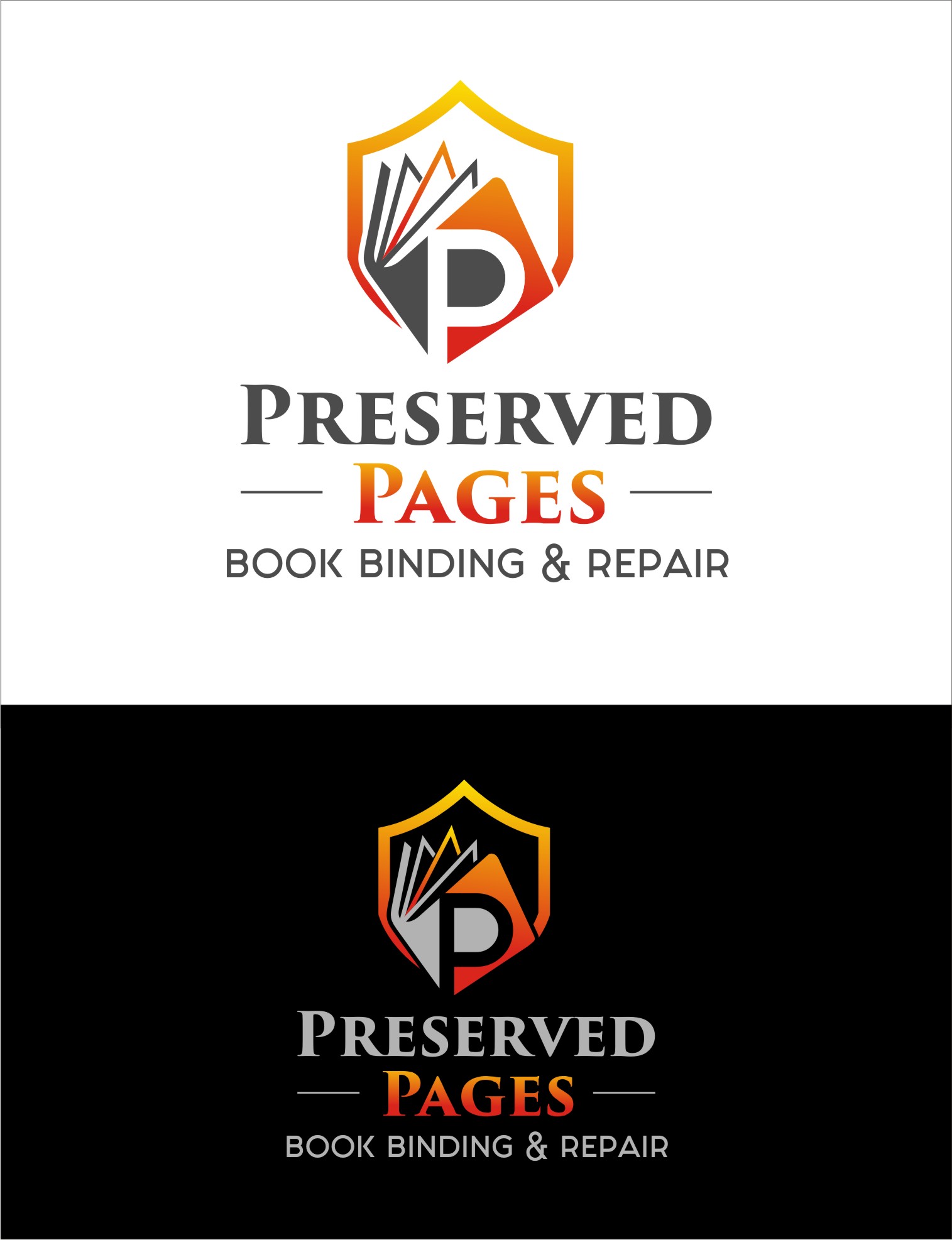 Logo Design by Soul Light for Preserved Pages | Design #36493165