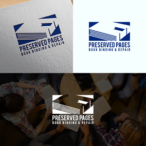Logo Design by 4tech services for Preserved Pages | Design: #36497212