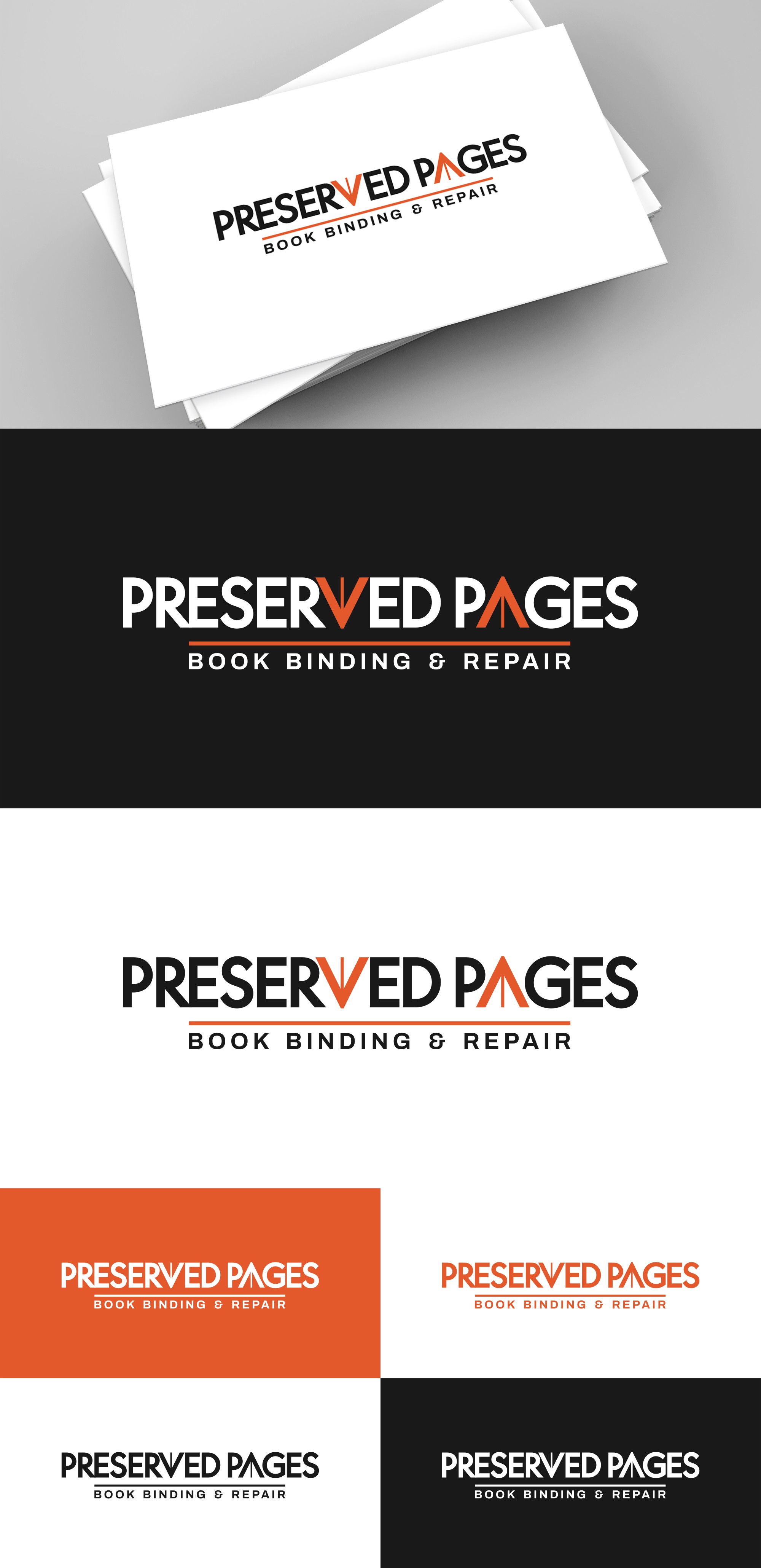 Logo Design by bojboga for Preserved Pages | Design #36500196
