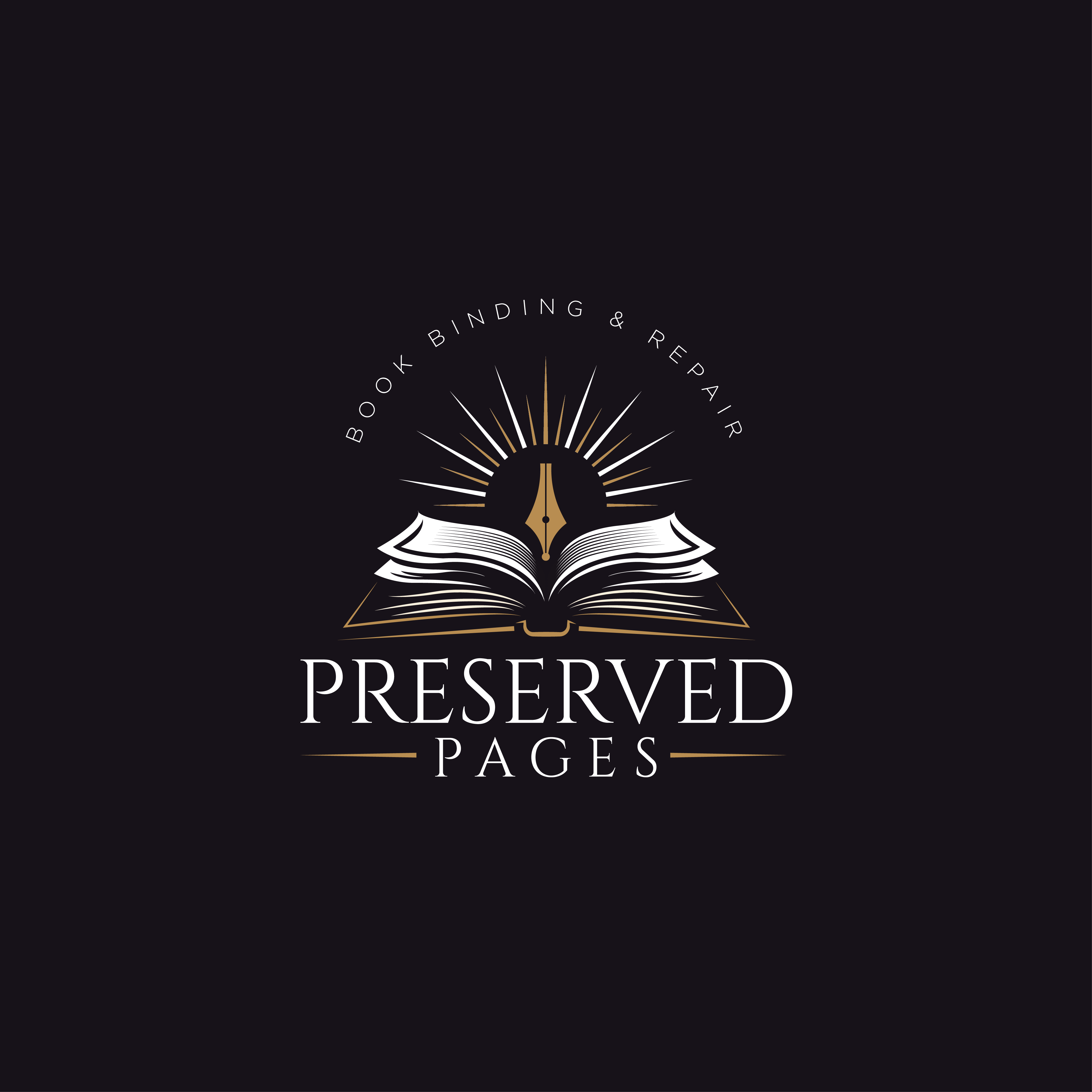 Logo Design by ares_h1 for Preserved Pages | Design #36491109