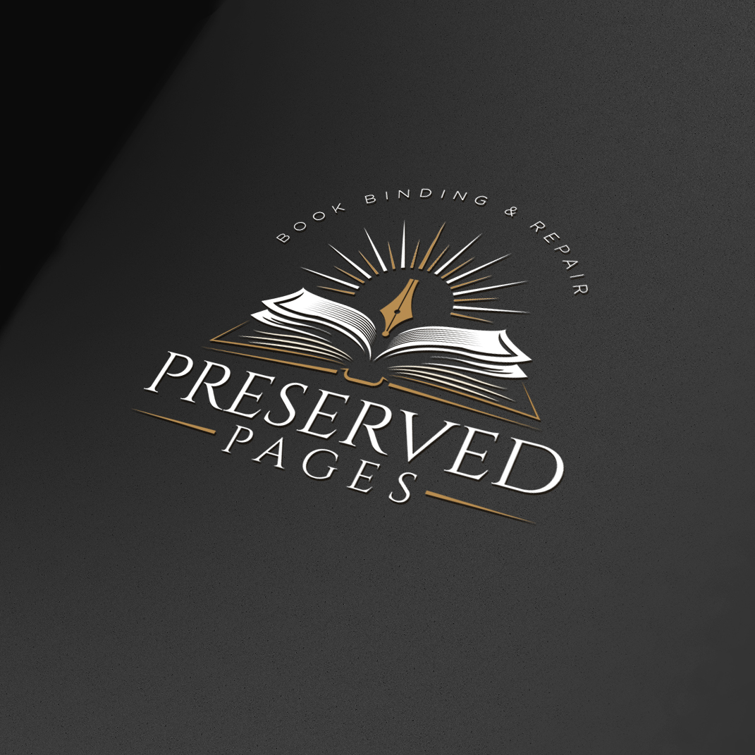 Logo Design by ares_h1 for Preserved Pages | Design #36491110