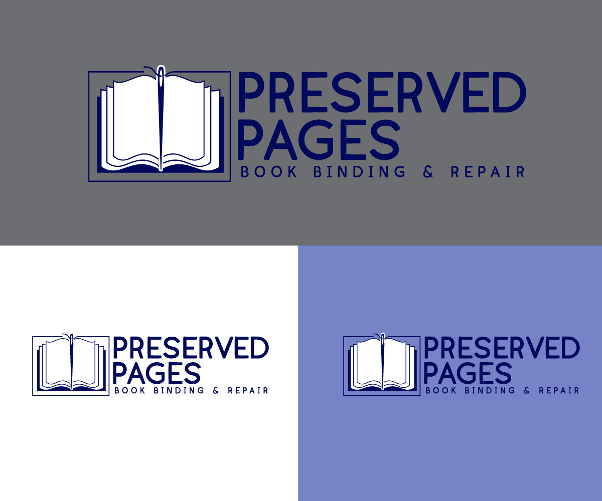 Logo Design by Ansh Design for Preserved Pages | Design #36500993