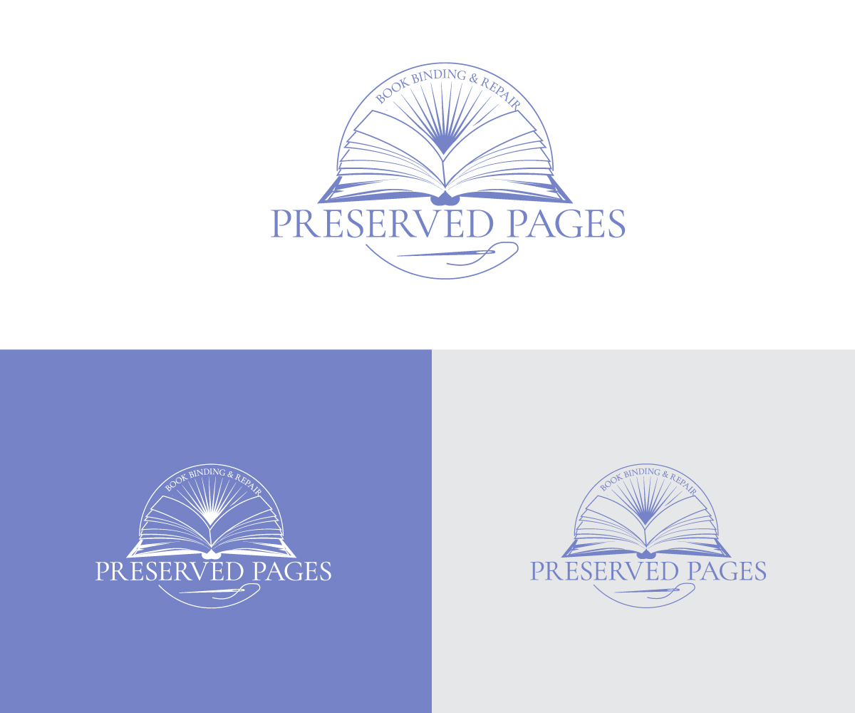 Logo Design by Ansh Design for Preserved Pages | Design #36500995