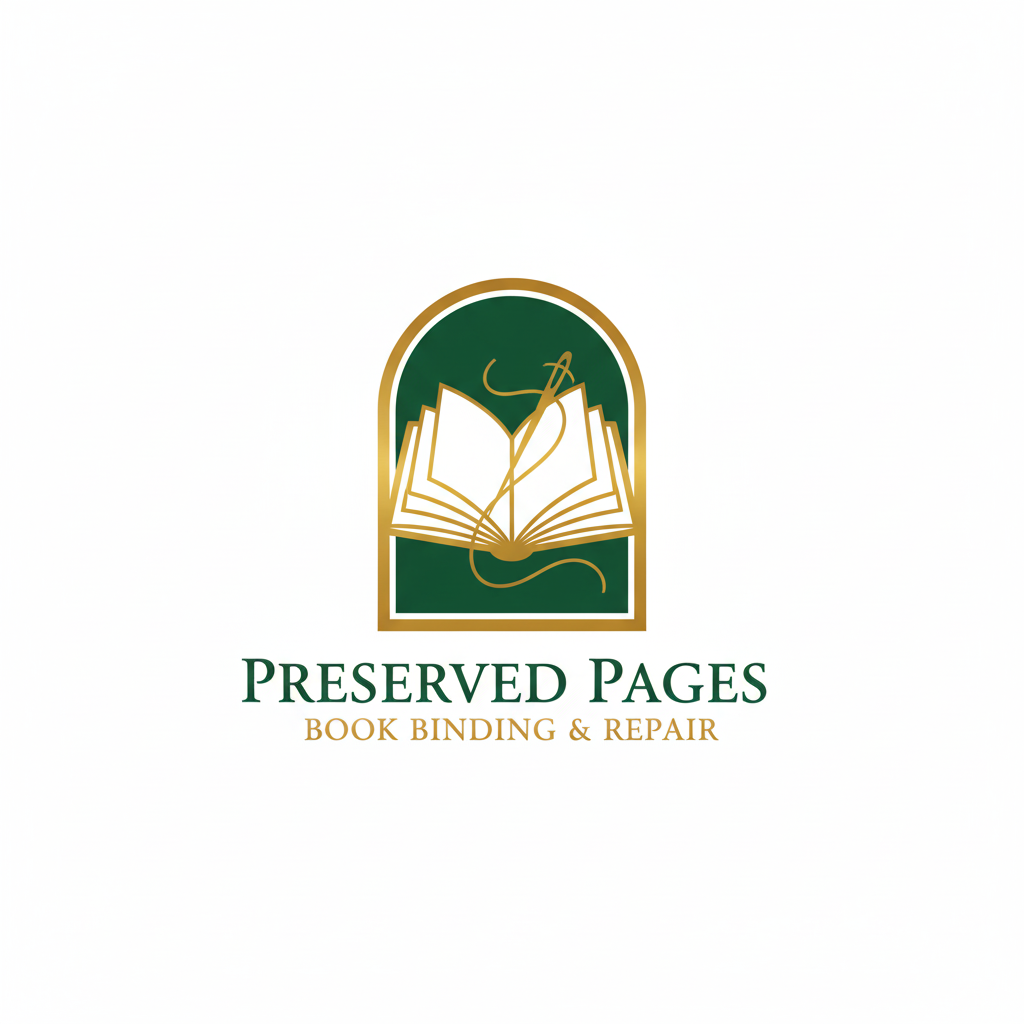Logo Design by Freelancertinax for Preserved Pages | Design #36496966