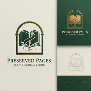 Logo Design by Freelancertinax for Preserved Pages | Design: #36496969