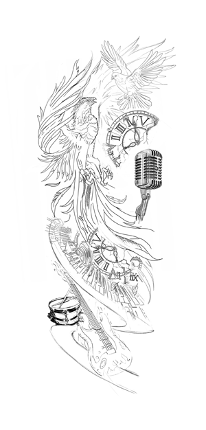 Tattoo Design by ELAMANTS