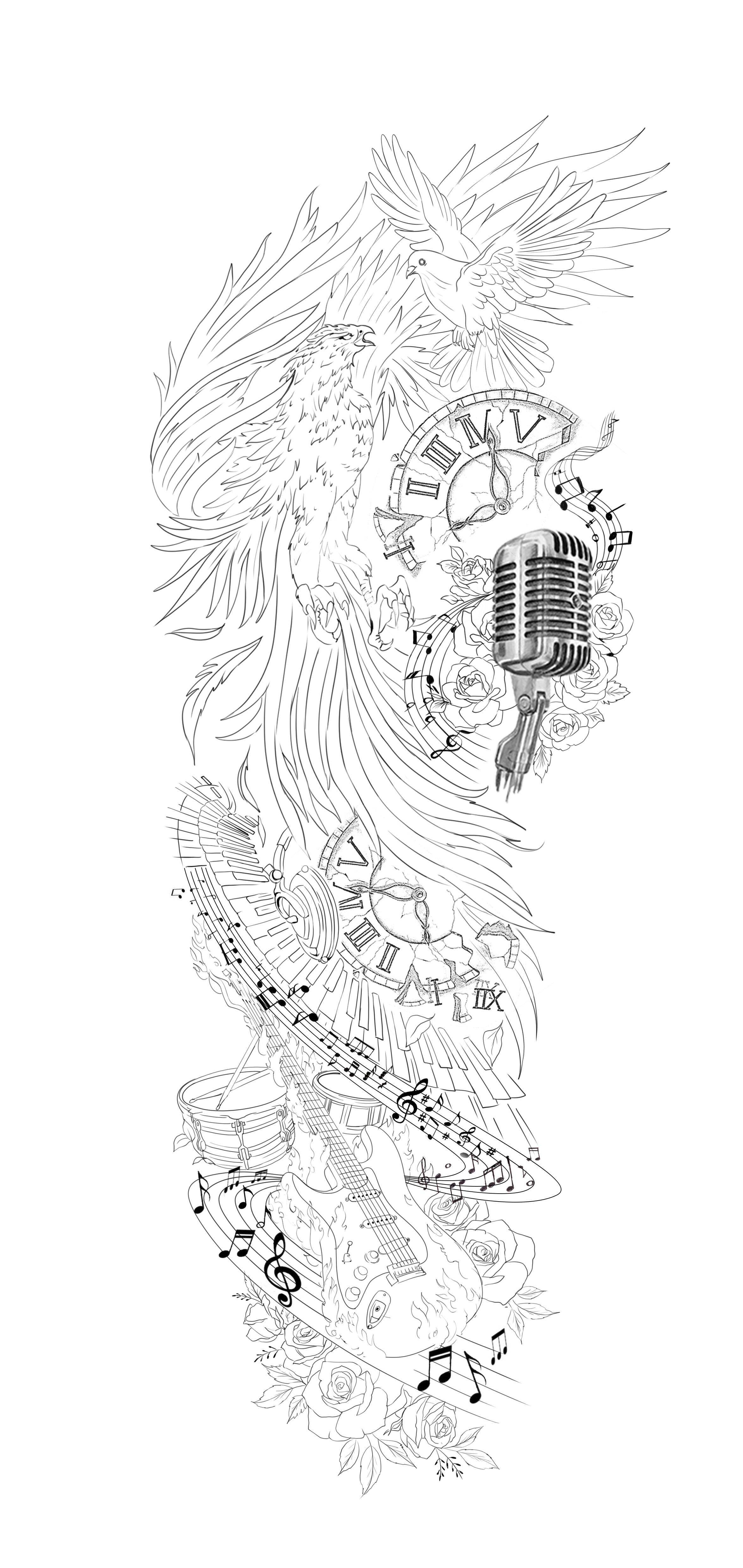 Diseño de Tatuaje por ELAMANTS para este proyecto | Diseño #36529105