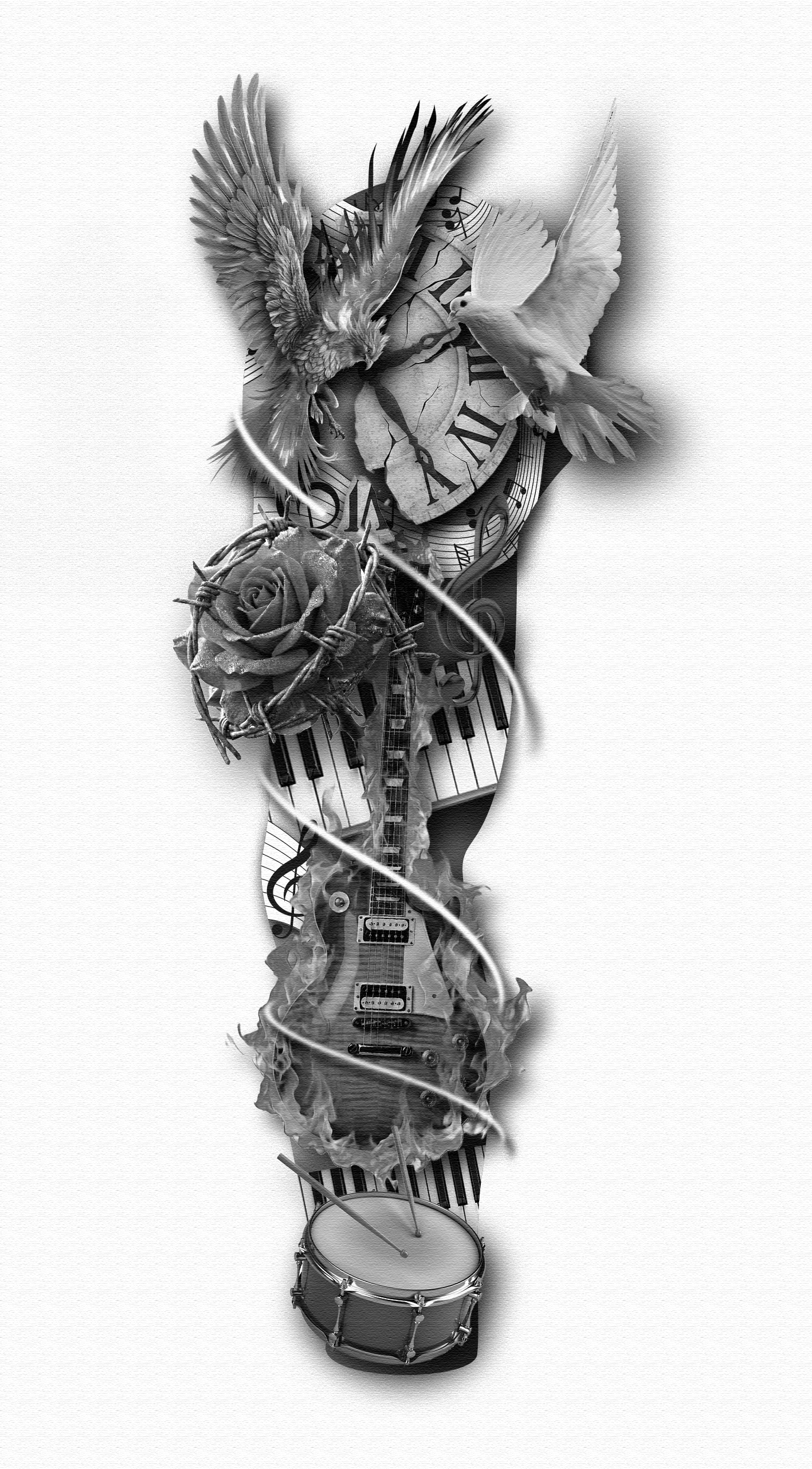 Diseño de Tatuaje por HRISHIDESIGNS para este proyecto | Diseño #36753550