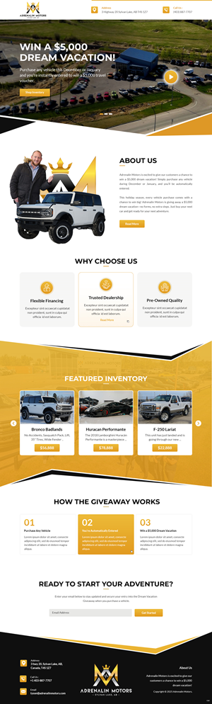 Web Design by pb for this project | Design: #36492477
