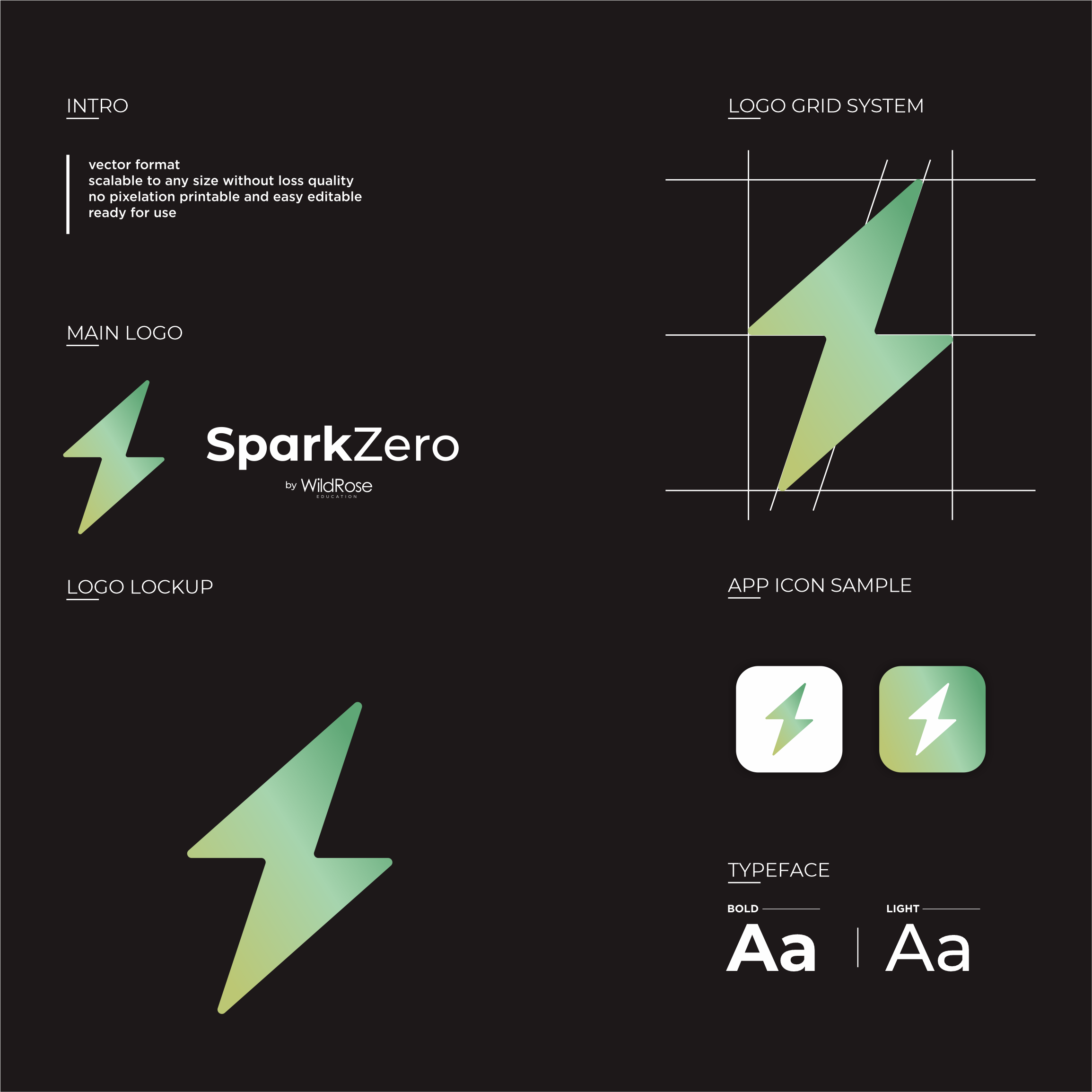 Logo Design by aquila© for Wild Rose Education | Design #36516545