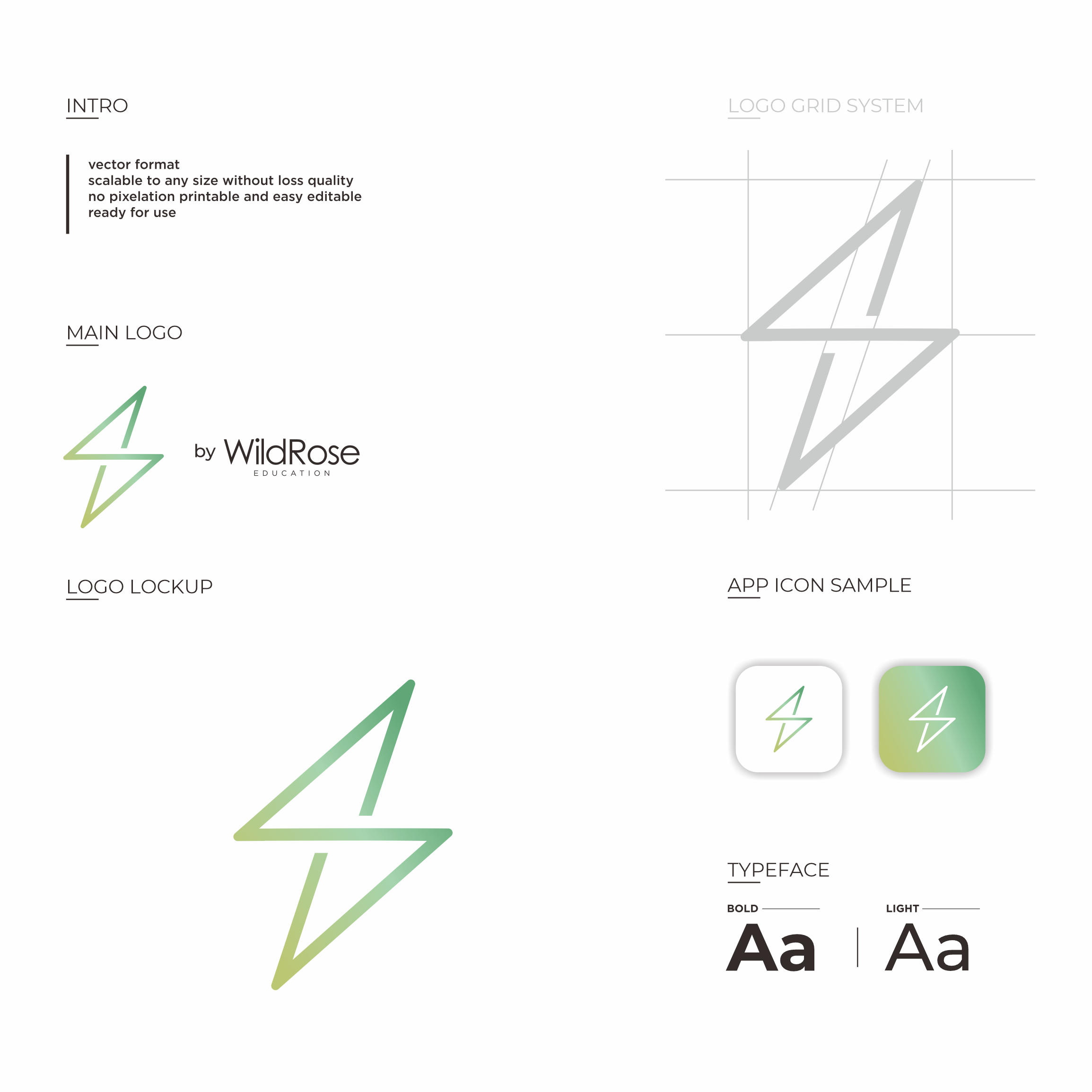 Logo Design by aquila© for Wild Rose Education | Design #36518777