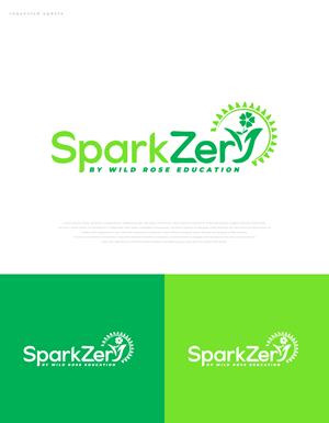 Logo Design by Designzz. for Wild Rose Education | Design: #36495912