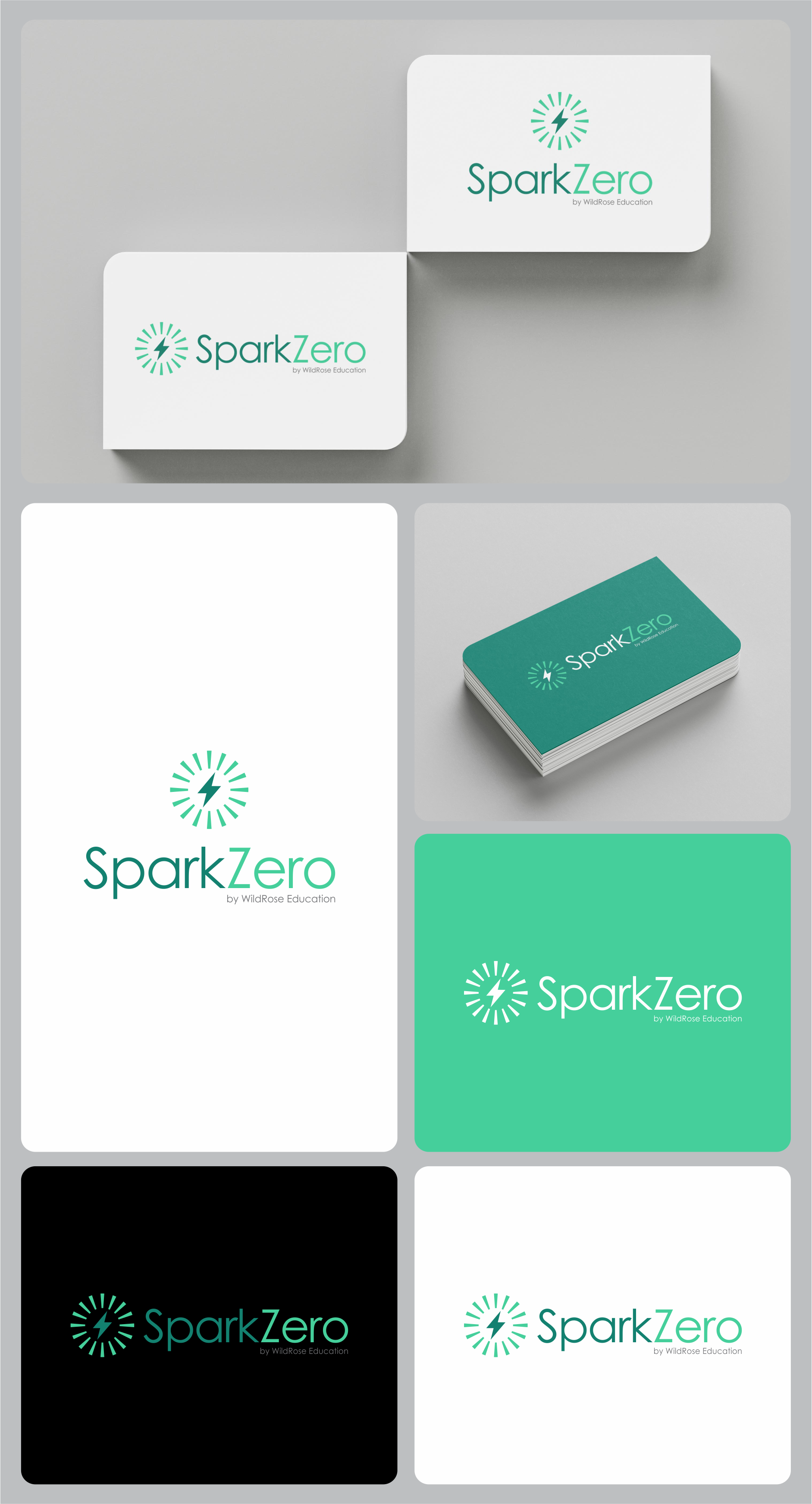 Logo Design by melzh for Wild Rose Education | Design #36490034