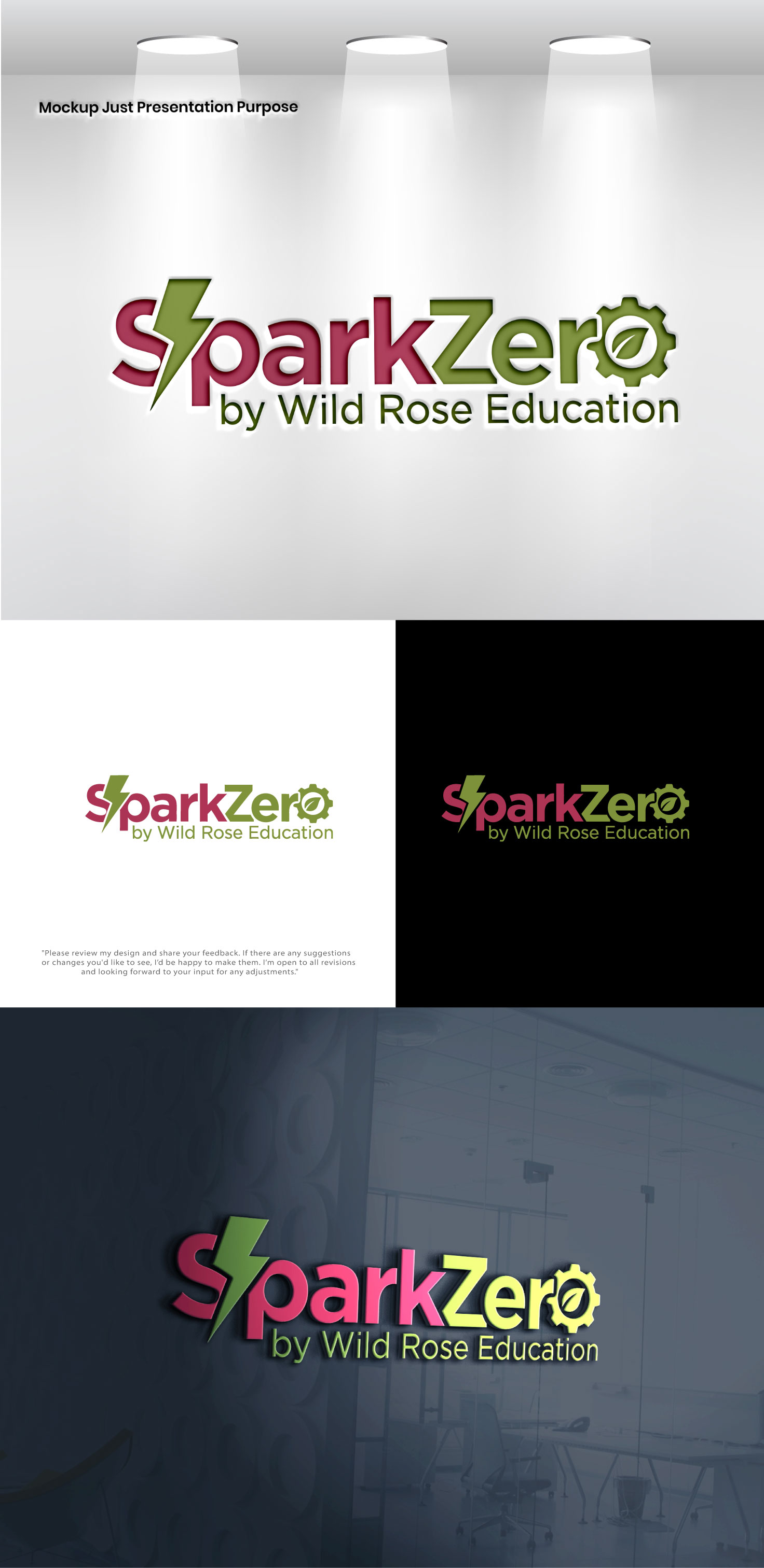 Logo Design by VectorForge for Wild Rose Education | Design #36492914