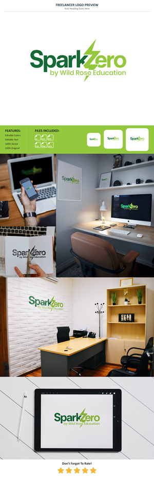 Logo Design by VectorForge for Wild Rose Education | Design: #36492916