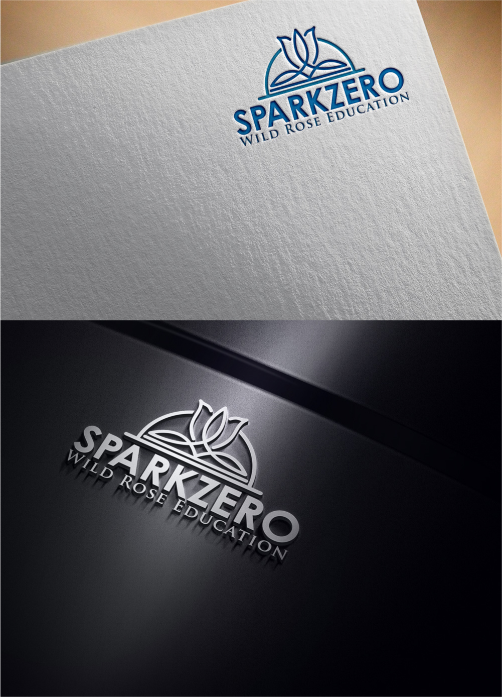 Logo Design by JANNAT AKTHER for Wild Rose Education | Design #36505963