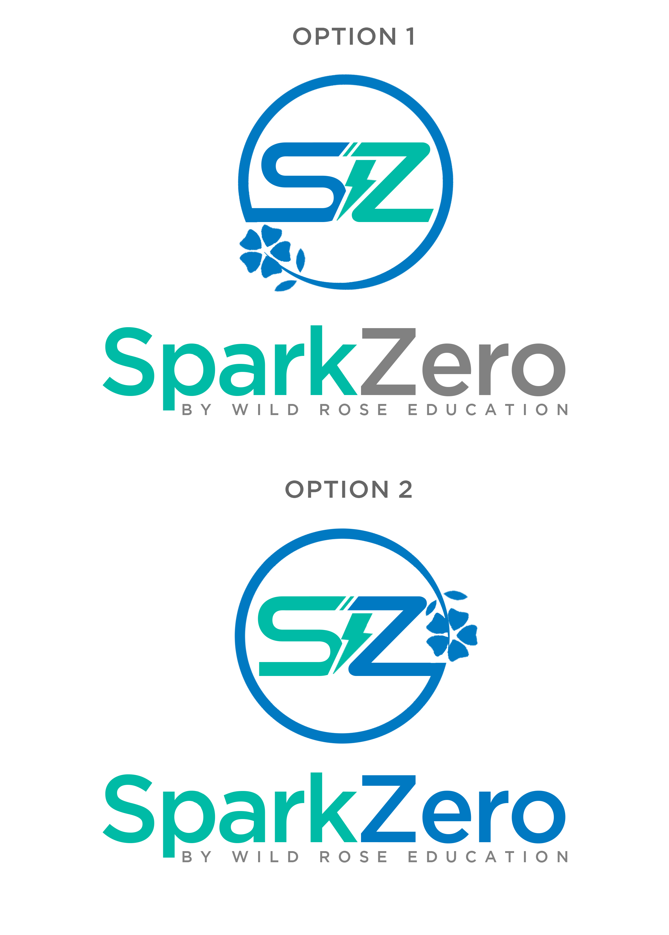 Logo Design by Noor Ezz for Wild Rose Education | Design #36494870