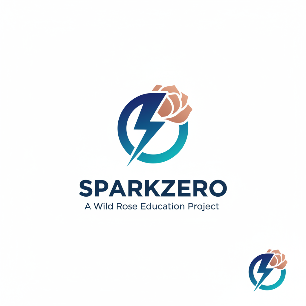 Logo Design by Taha_01 for Wild Rose Education | Design #36549263