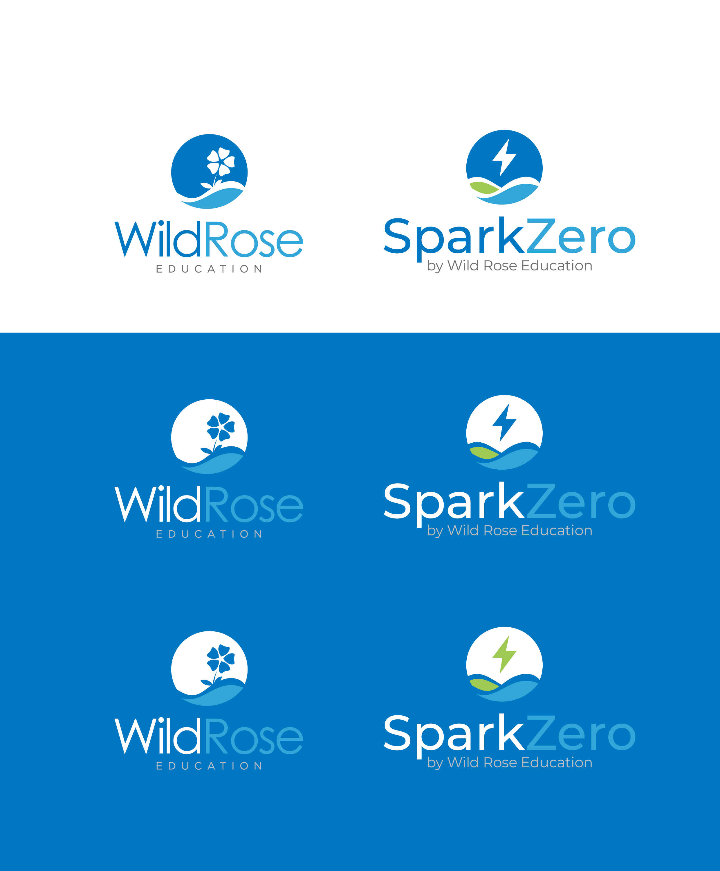 Logo Design by Filo F for Wild Rose Education | Design #36493772