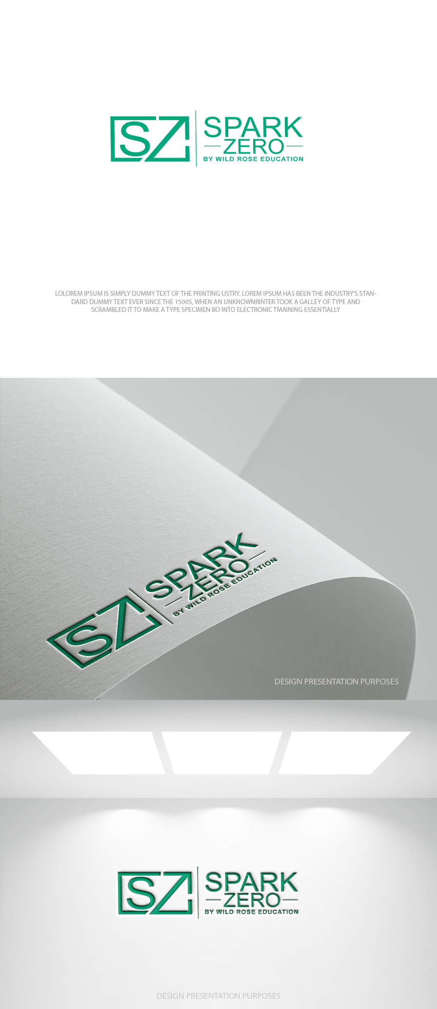 Logo Design by zebronicgraphic for Wild Rose Education | Design #36491534