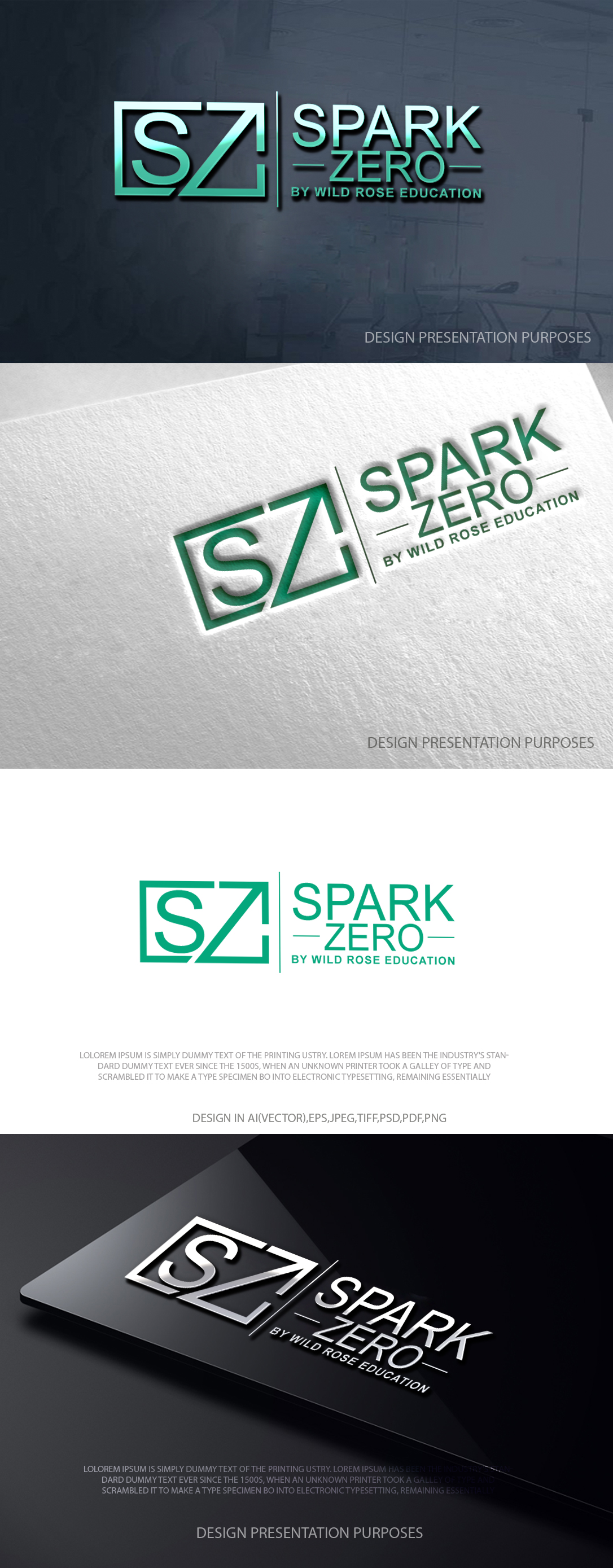 Logo Design by zebronicgraphic for Wild Rose Education | Design #36491536