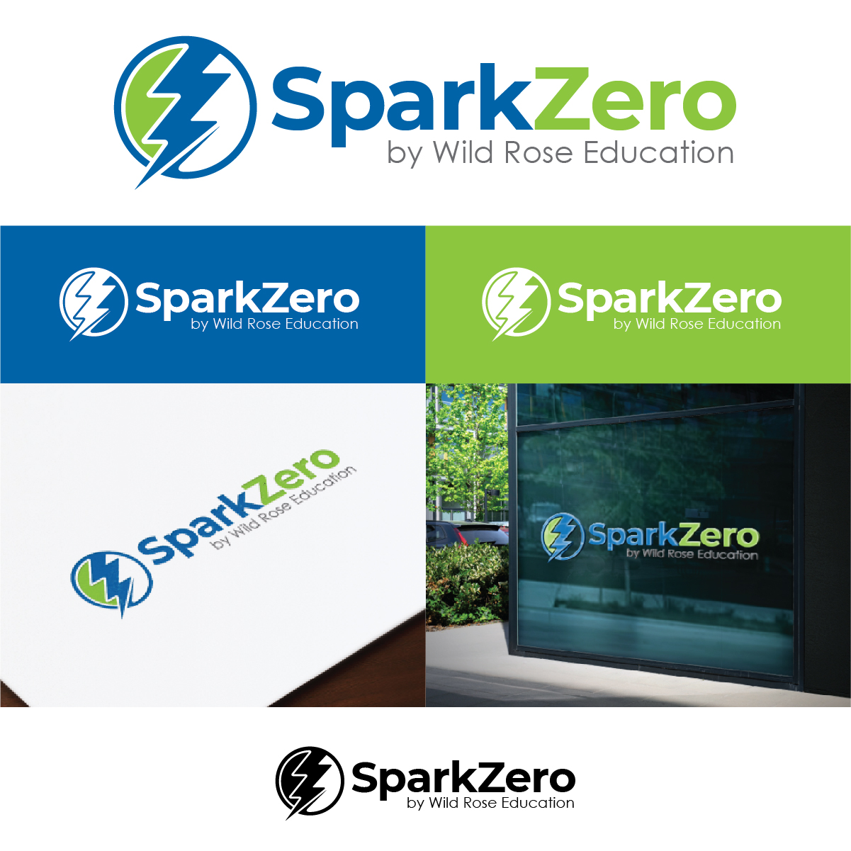 Logo Design by artmakers for Wild Rose Education | Design #36498599