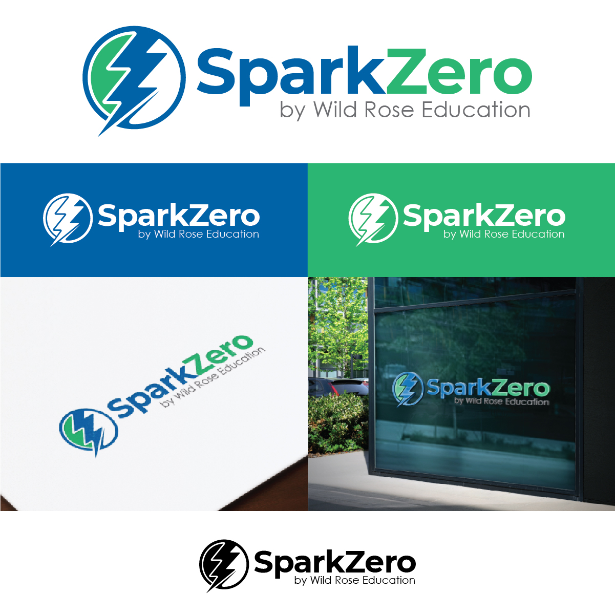 Logo Design by artmakers for Wild Rose Education | Design #36498601