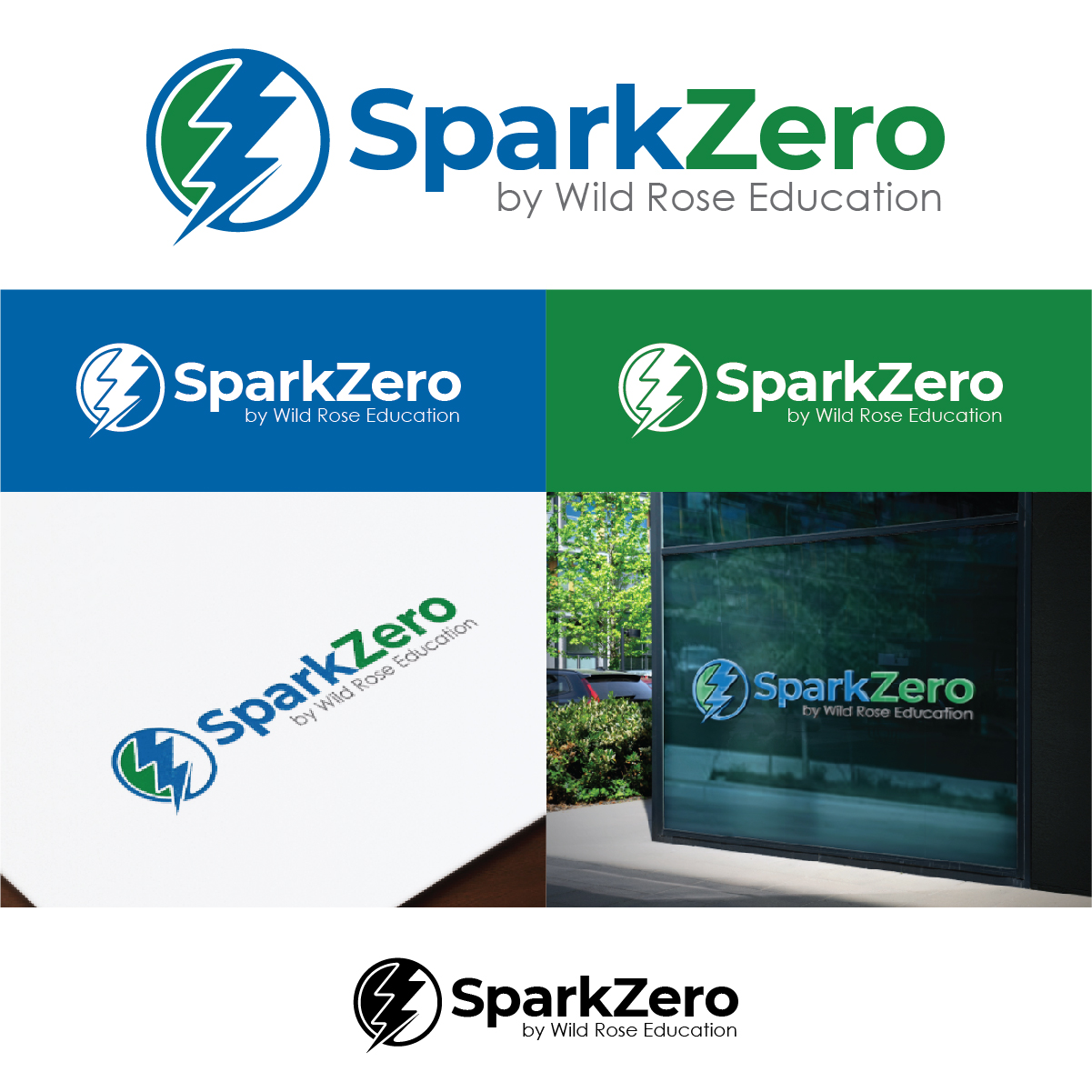 Logo Design by artmakers for Wild Rose Education | Design #36498602