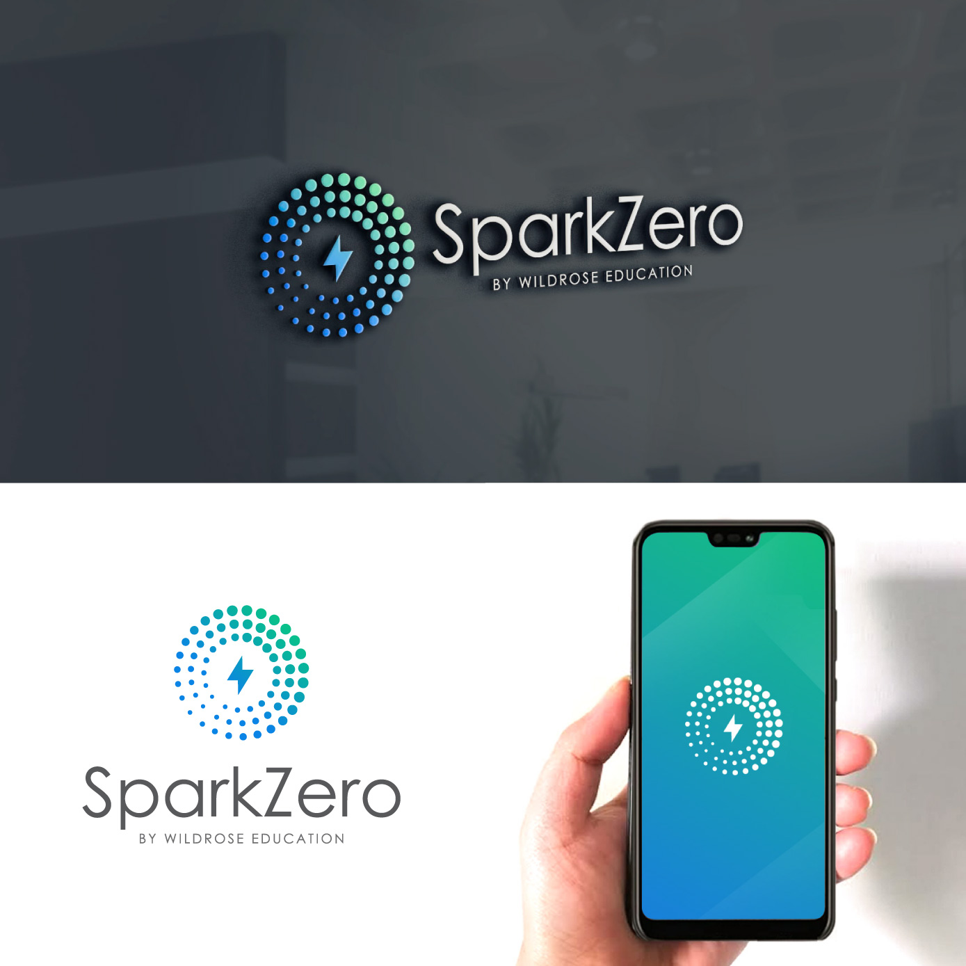 Logo Design by Radsky17 for Wild Rose Education | Design #36503104