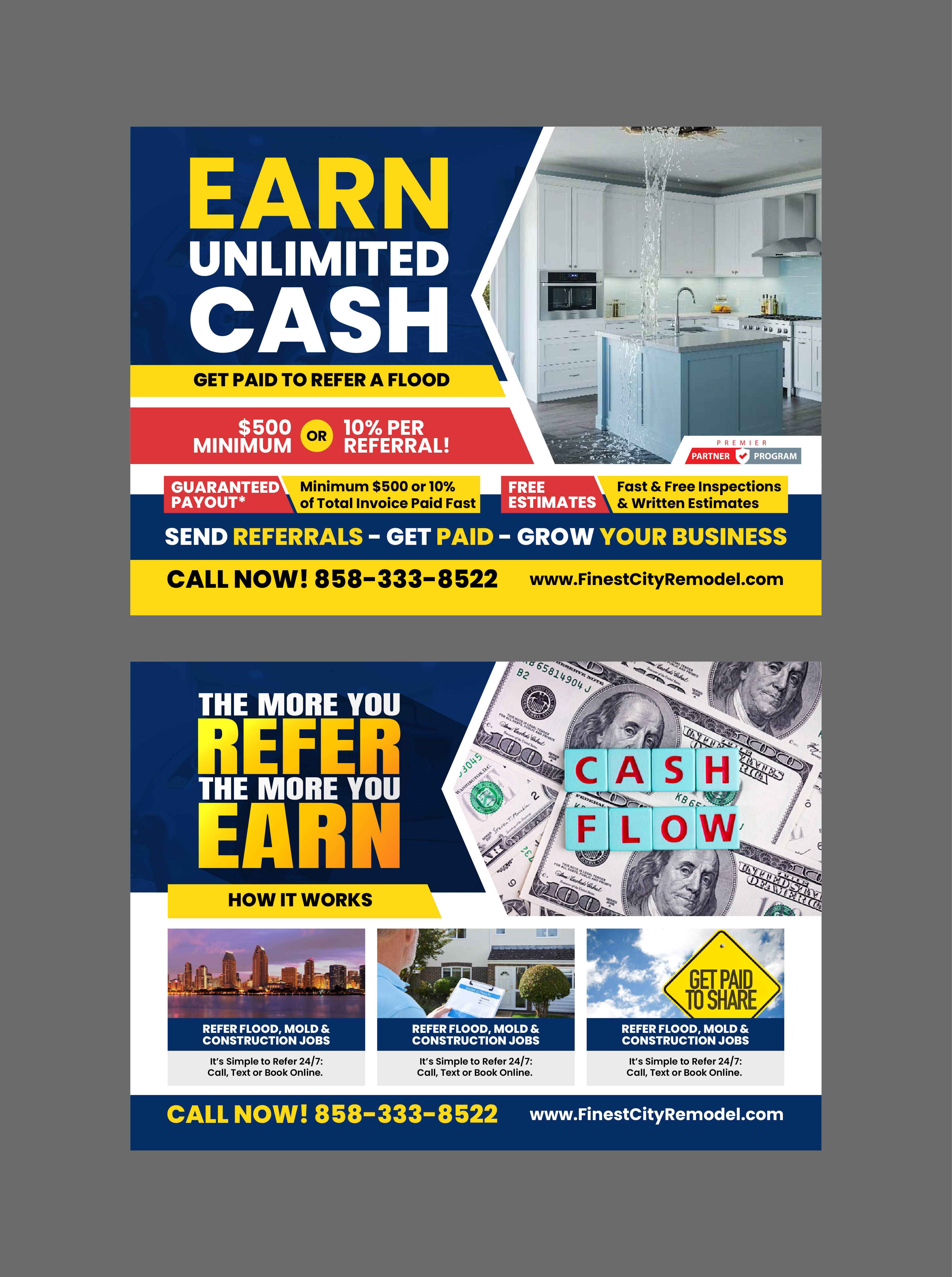 Flyer Design by 3Guys for SD Pro Team | Design #36493345