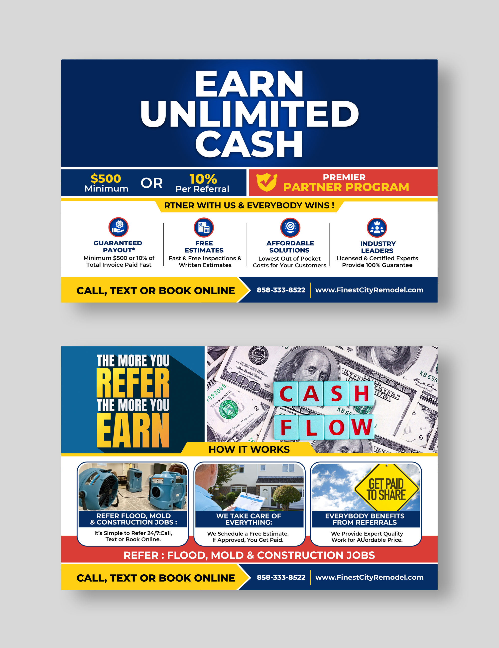 Flyer Design by websmartusa for SD Pro Team | Design #36511695