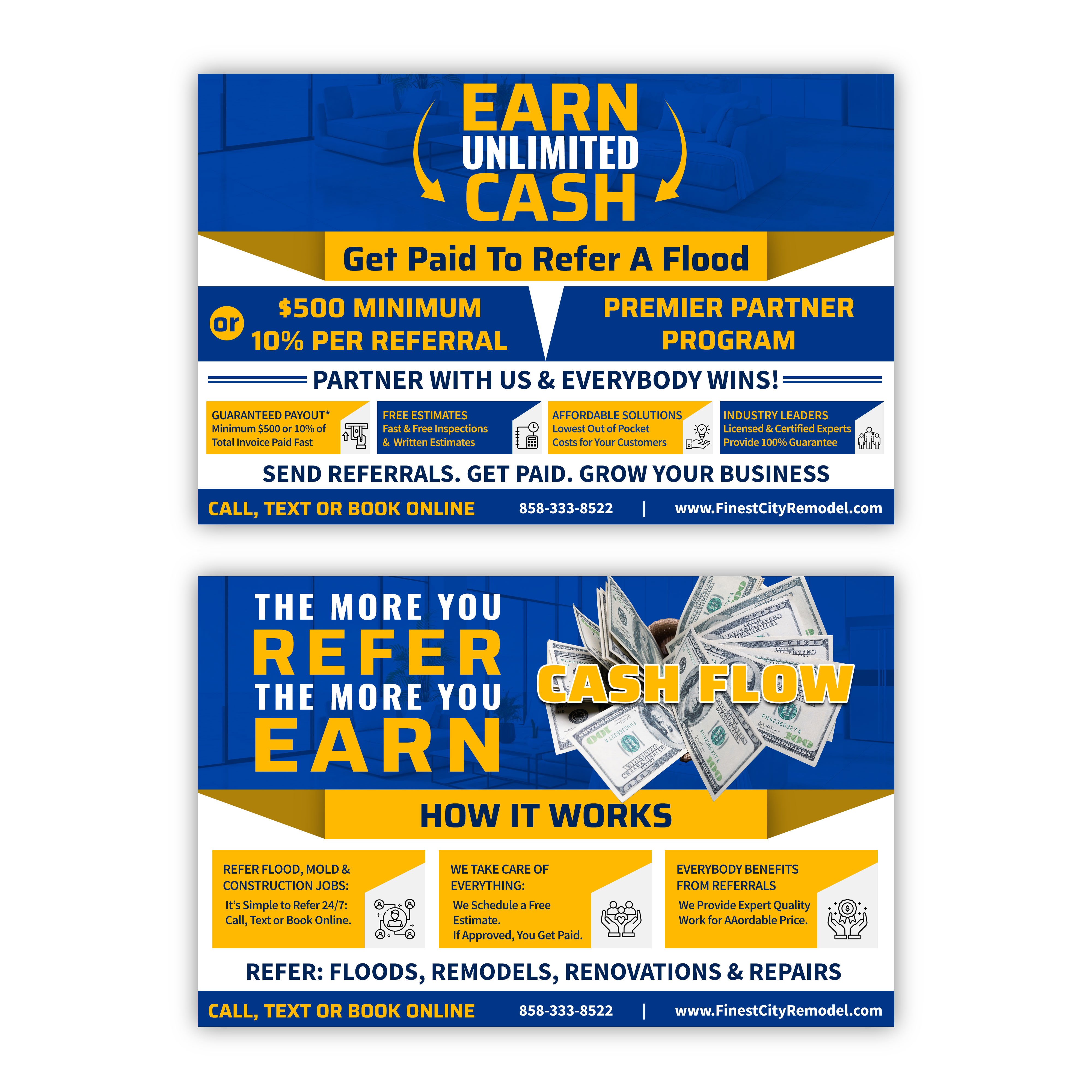 Flyer Design by websmartusa for SD Pro Team | Design #36511701