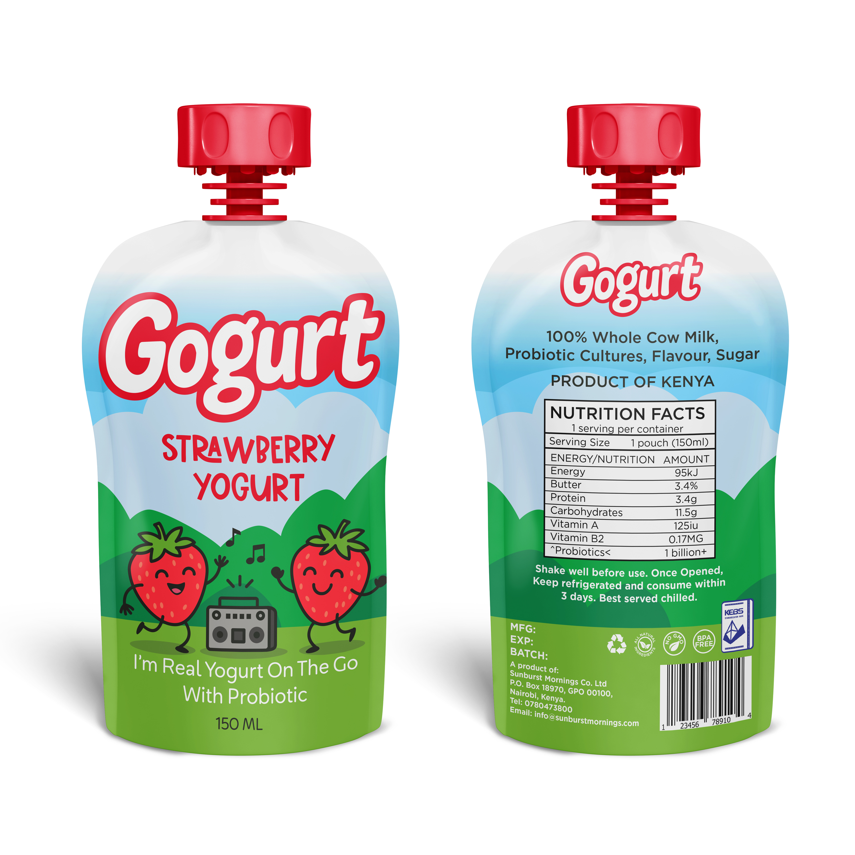 Packaging Design by Sergio Coelho for Sunburst Mornings Co. Ltd | Design #36562947