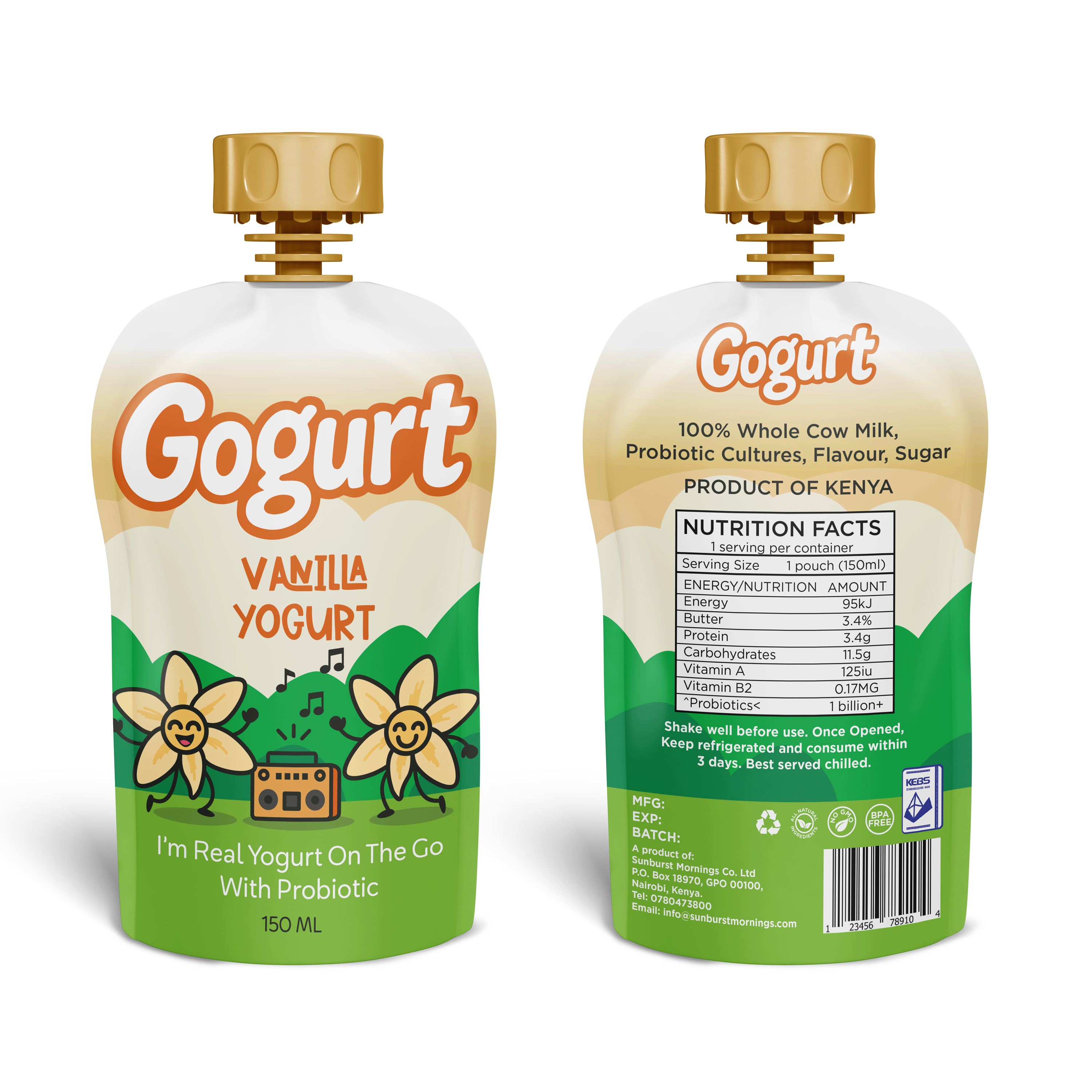 Packaging Design by Sergio Coelho for Sunburst Mornings Co. Ltd | Design #36562999